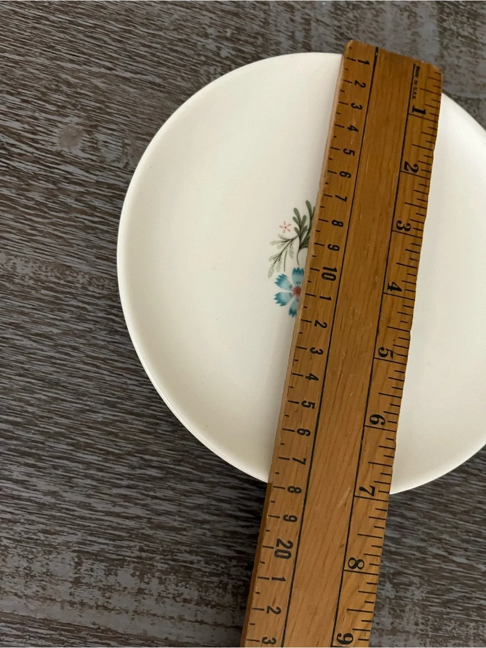 Vintage Taylor Smith & Taylor “Bridal Wreath” salad plates set of three